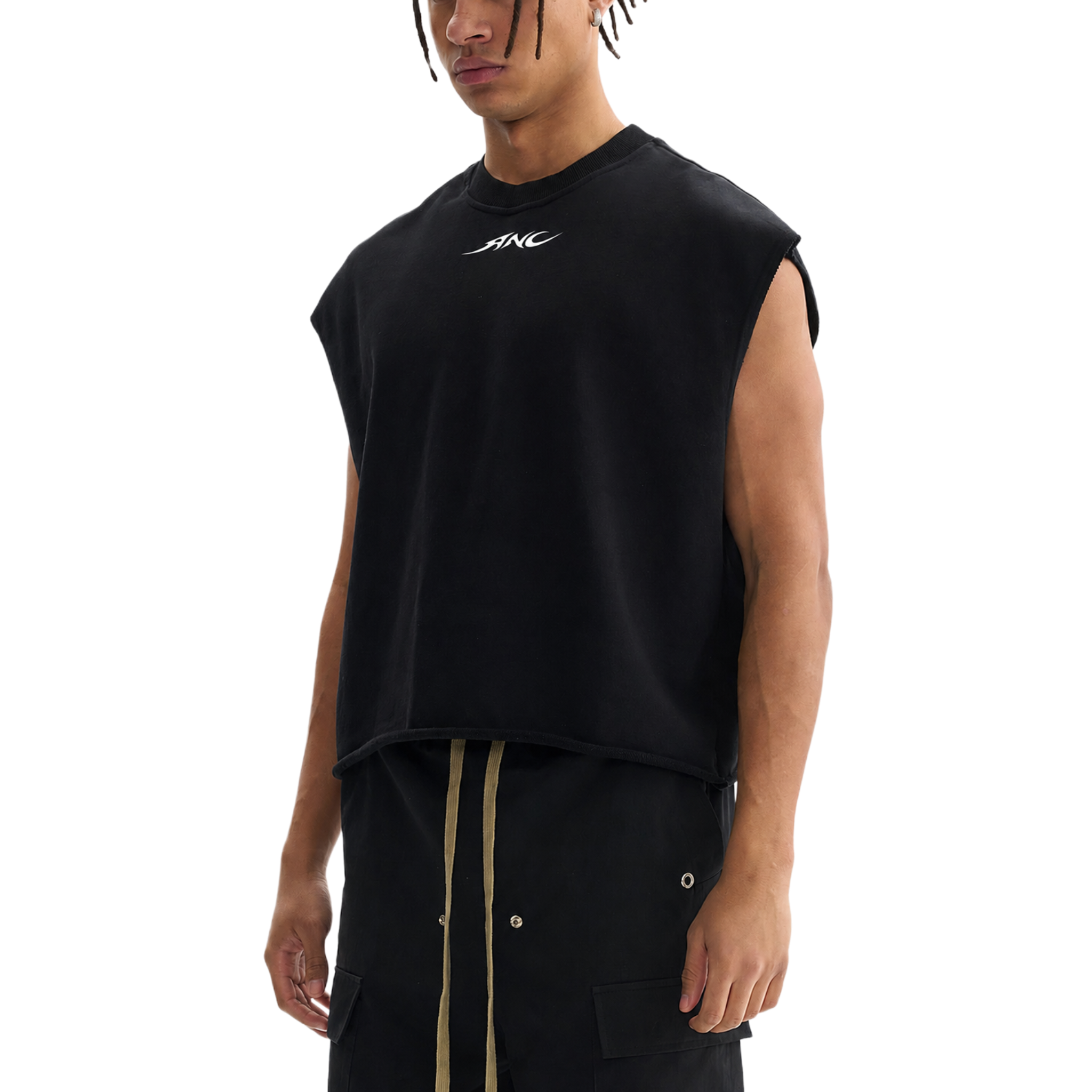 Jesus Heals French Terry Boxy Tank Top