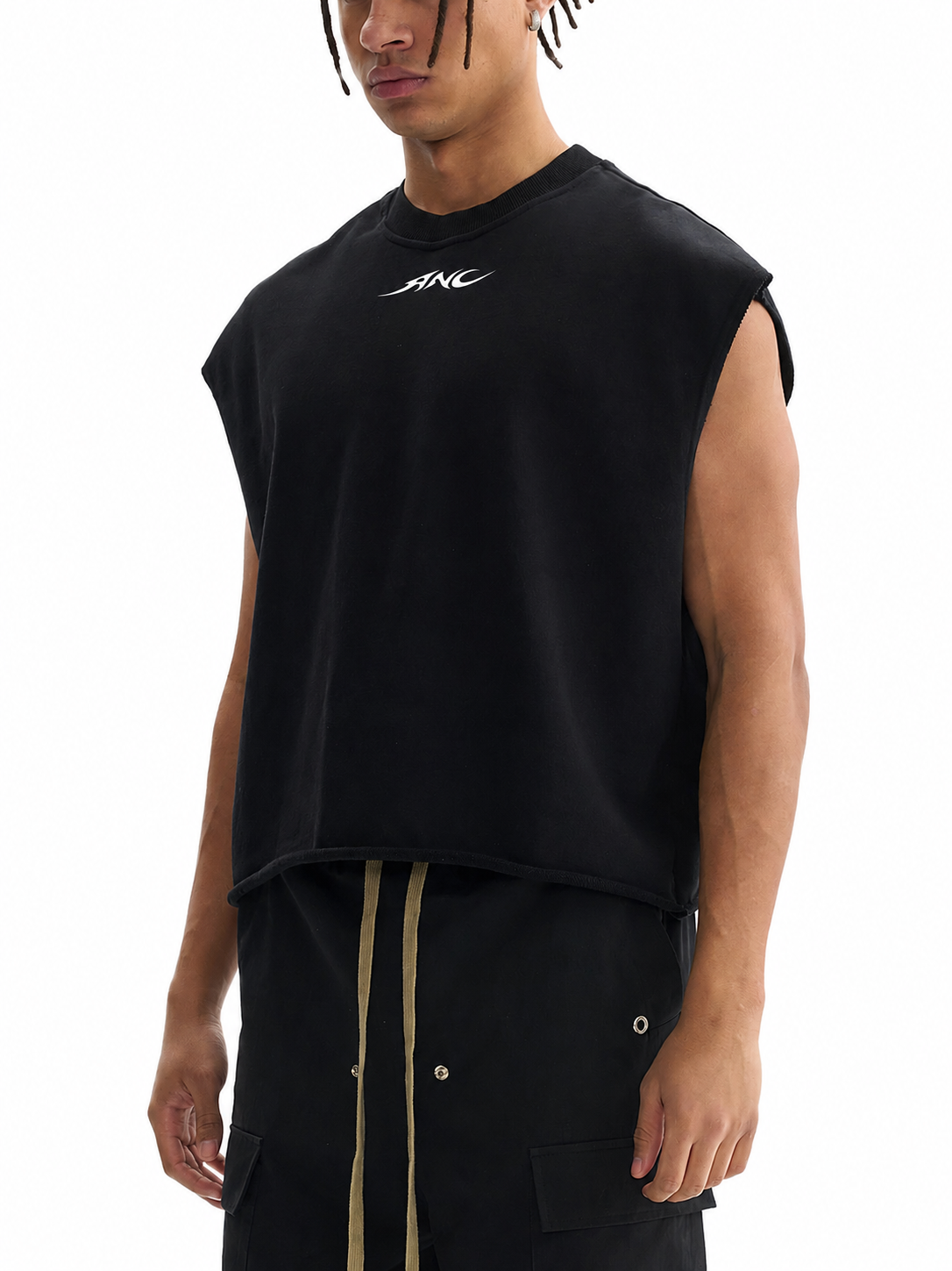 Jesus Heals French Terry Boxy Tank Top