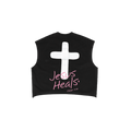Jesus Heals French Terry Boxy Tank Top