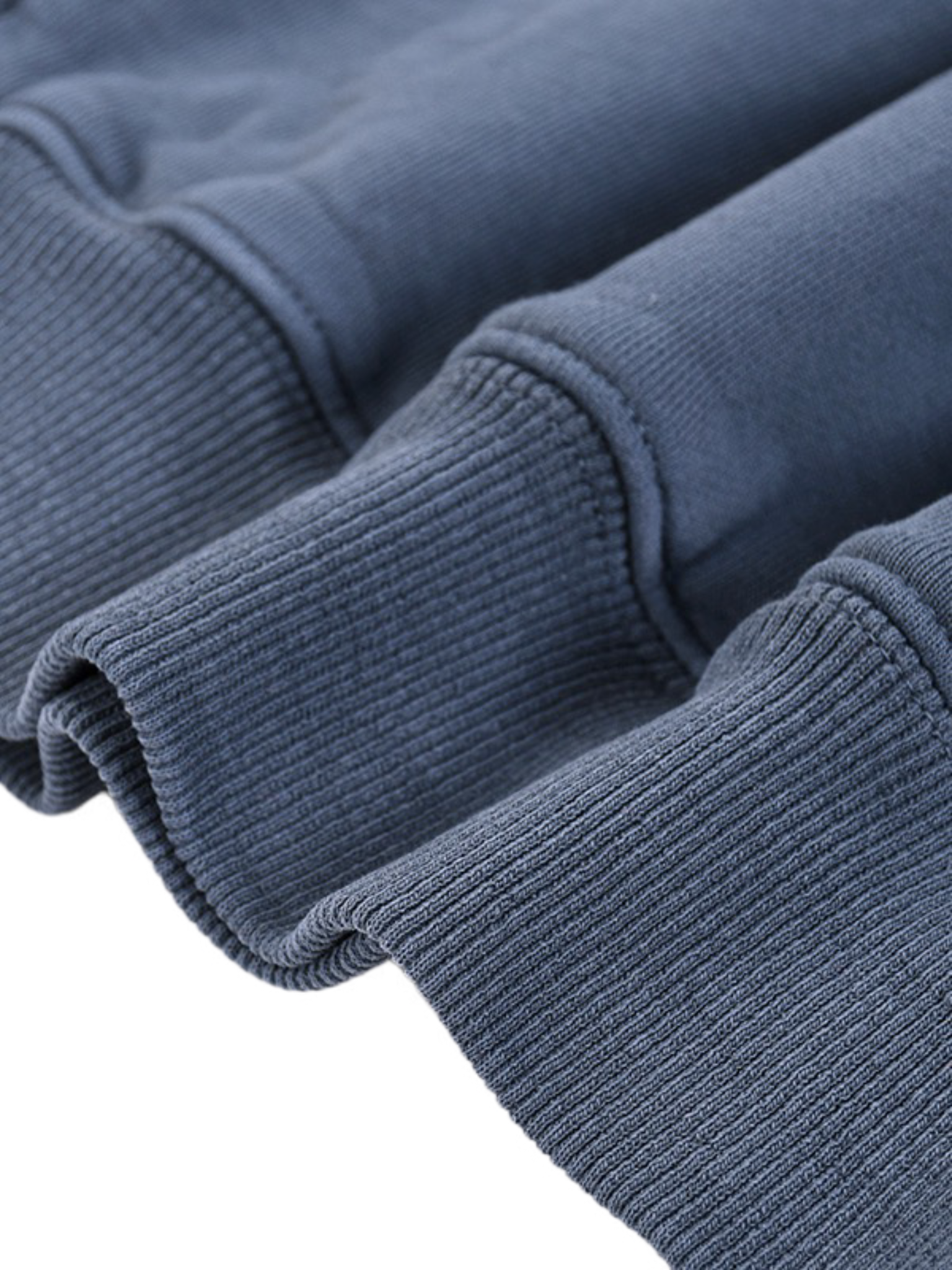 Jesus Heals Heavyweight Sunfade Oversized Hoodie (Gray Blue)