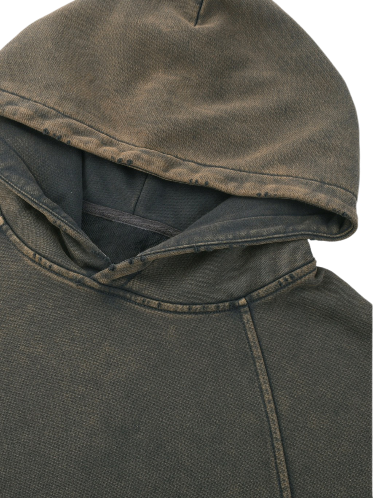 Jesus Heals Vintage Washed Frayed-Hem Hoodie