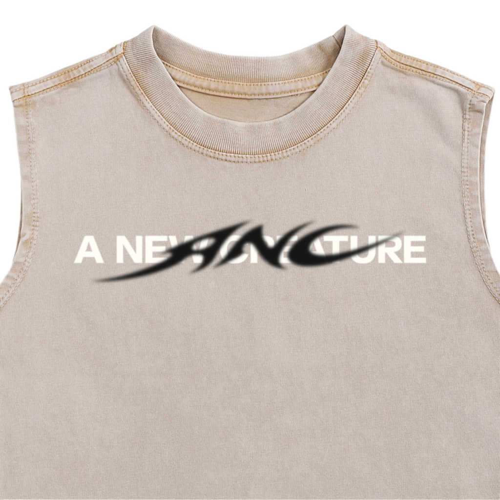 Kids Snow Washed Tank Top