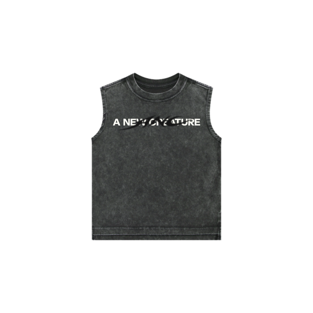 Kids Snow Washed Tank Top
