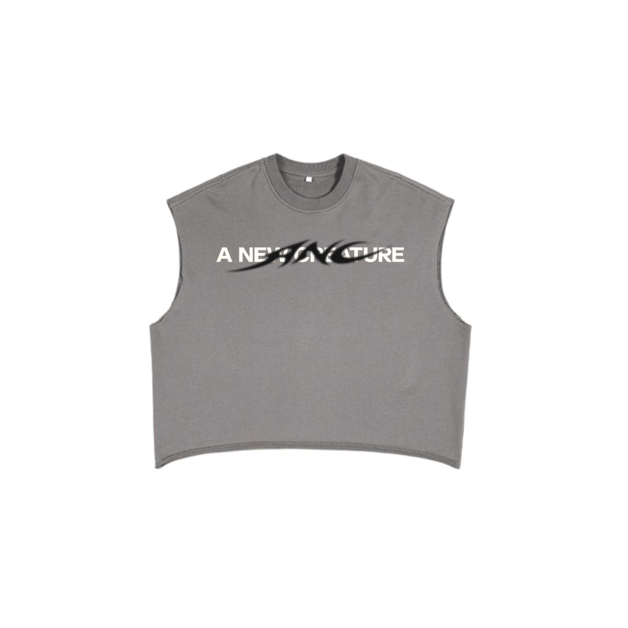 French Terry Boxy Tank Top (Copy)