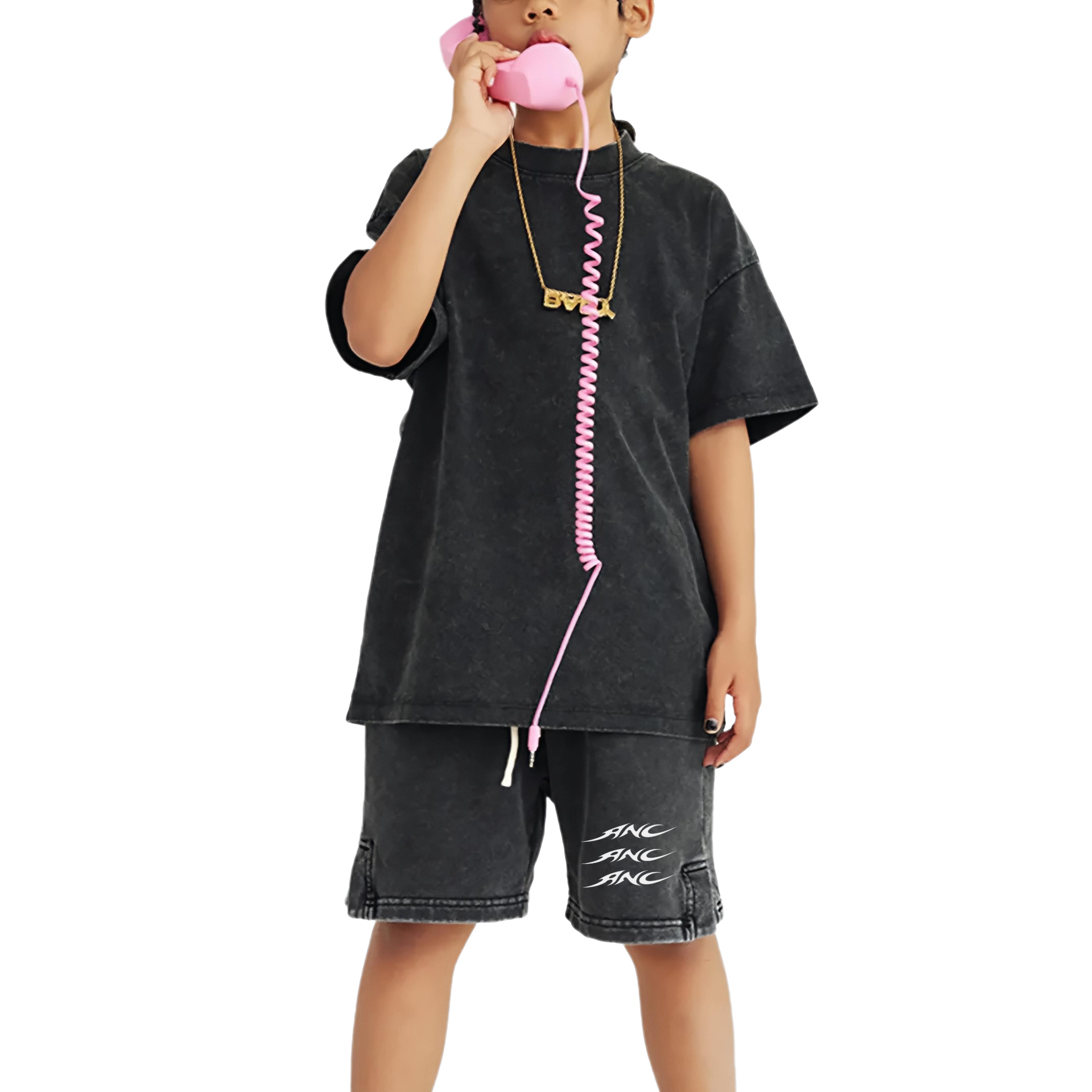 Kids Snow Washed Shorts
