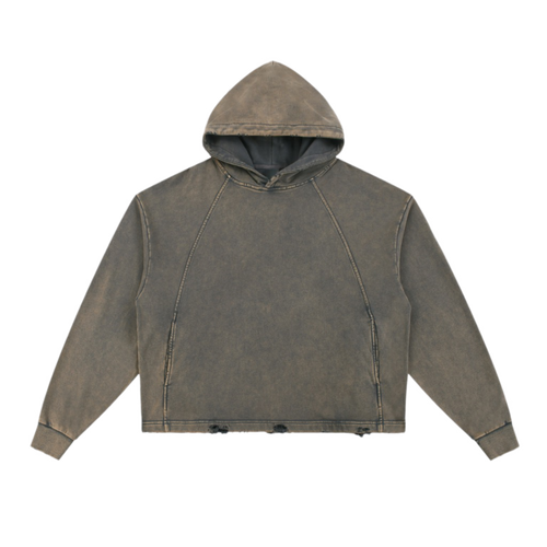 Jesus Heals Vintage Washed Frayed-Hem Hoodie